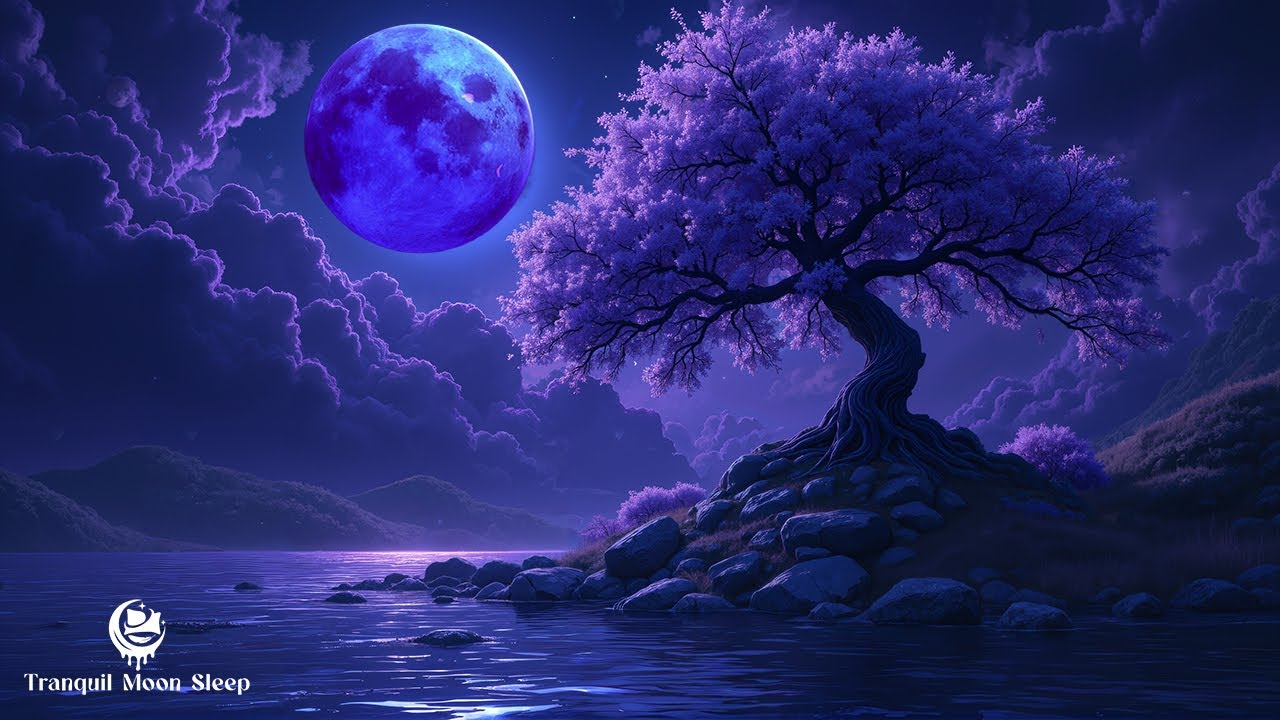 (No Ads) 528Hz Deep Sleep Music &bull; Tranquil Moon Frequency &bull; Adhd Relief & Emotional Detox