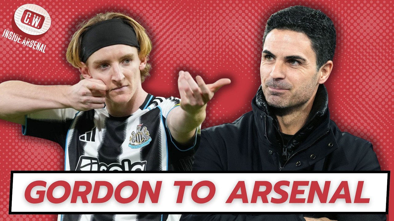 Arsenal latest news: Gordon transfer links | Howe responds | UCL draw reaction | Dowman returns
