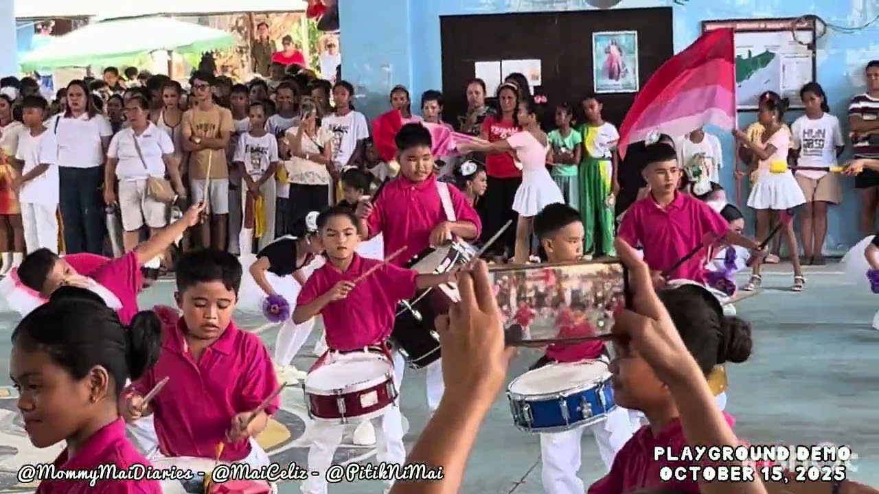 Casay Elementar Casay Elementary School Drum and Lyre Corps Playground Demo - October 15, 2025 