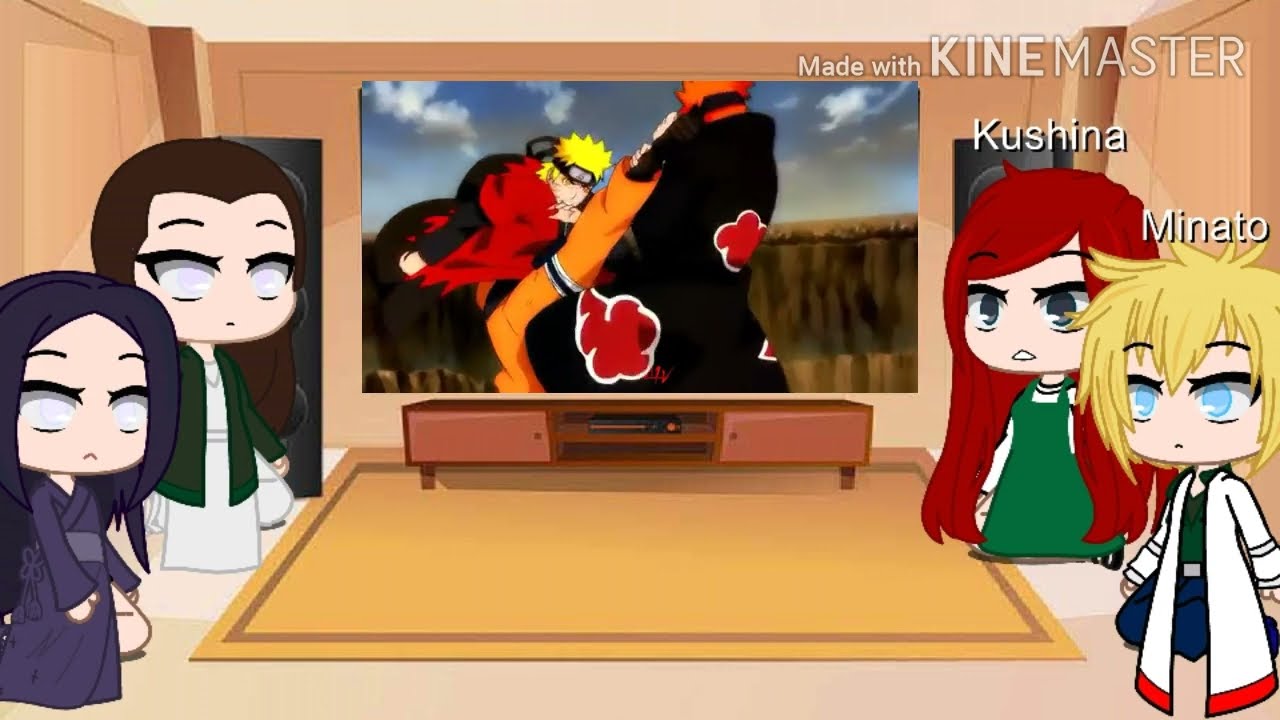 Pais do Naruto e da Hinata reagindo à Naruhina