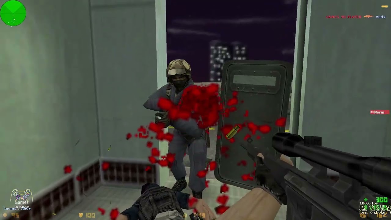 Counter Strike 1.6 cs_assault_shadow – Night Hostage Defense Chaos Gameplay Part 94 (PC)