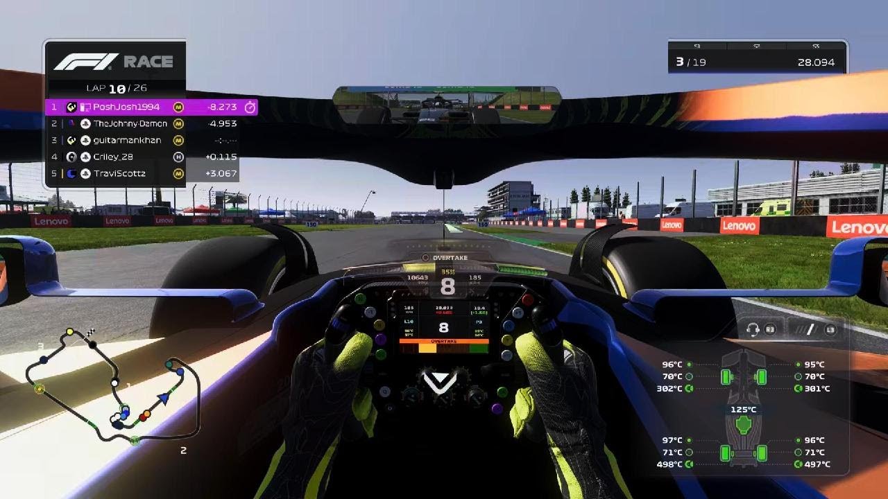 Silver Stone lap 10 criley incident