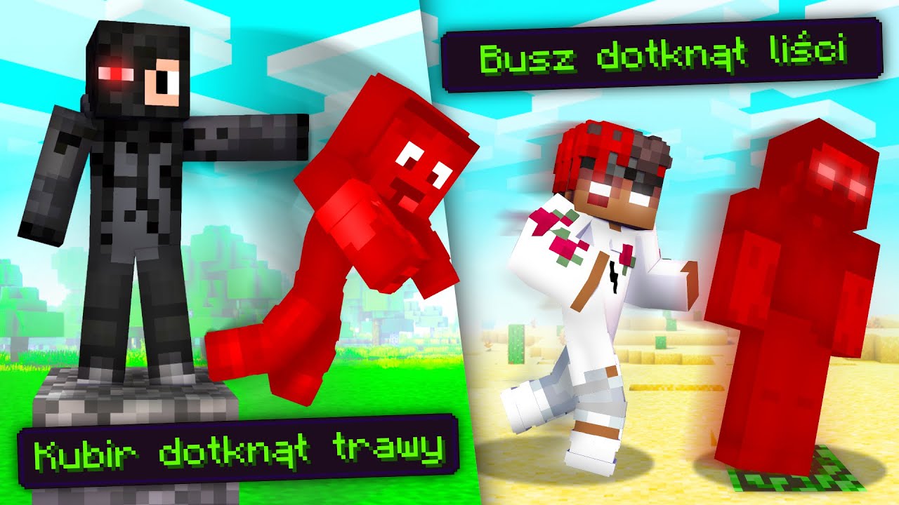 Minecraft, ale Nie Możesz Dotykać Zielonego Koloru...