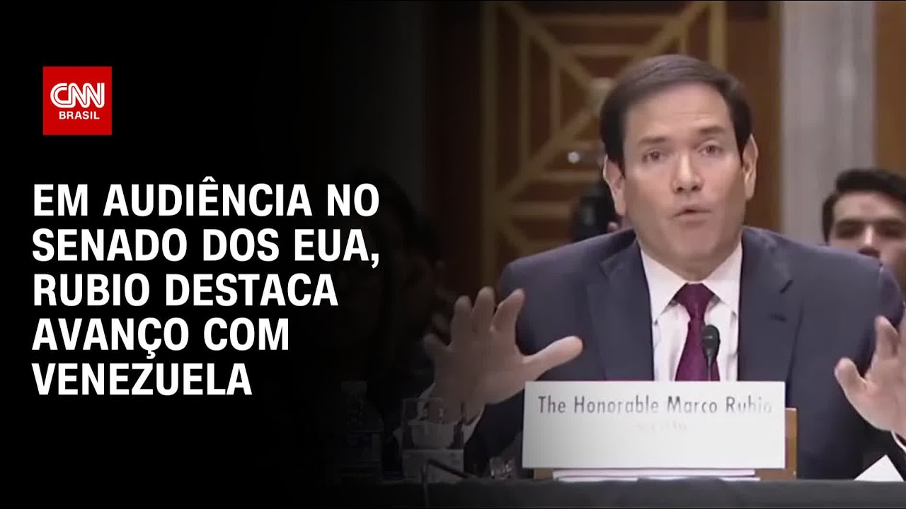 Marco Rubio destaca aproximação entre EUA e Venezuela | HORA H