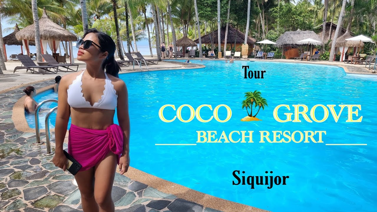 Tour at COCO GROVE BEACH RESORT in Siquijor with Leah & Gary.