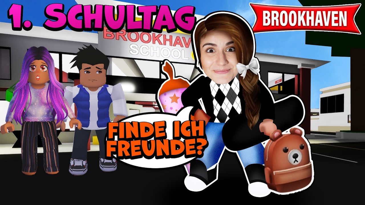 SIE KOMMT AM 1. TAG ZU SPÄT ZUR SCHULE! [Roblox Deutsch Story]