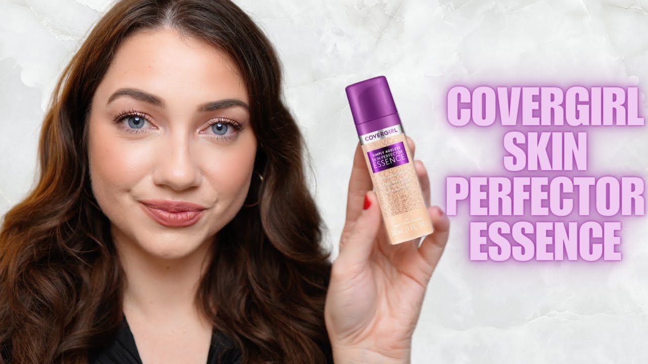 First Impression Covergirl Simply Ageless Skin Perfector Essence & L'Oreal Panorama Mascara