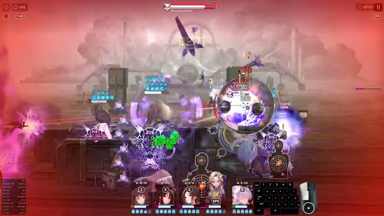 NIKKE - Tribe Tower 722 - 794k Power/49.78% Deficit
