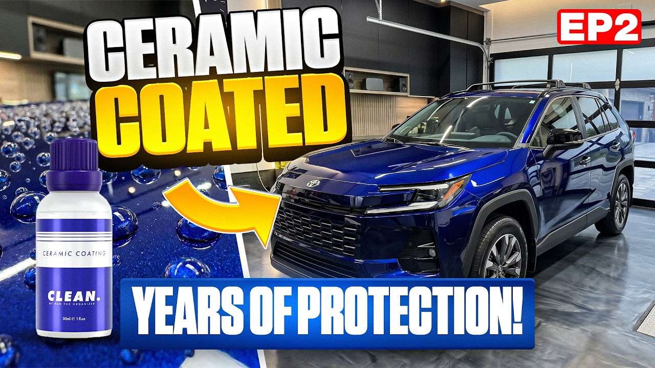 Ceramic Coating a Brand New 2026 Toyota RAV4 (Insane Gloss & Protection) | Part 2