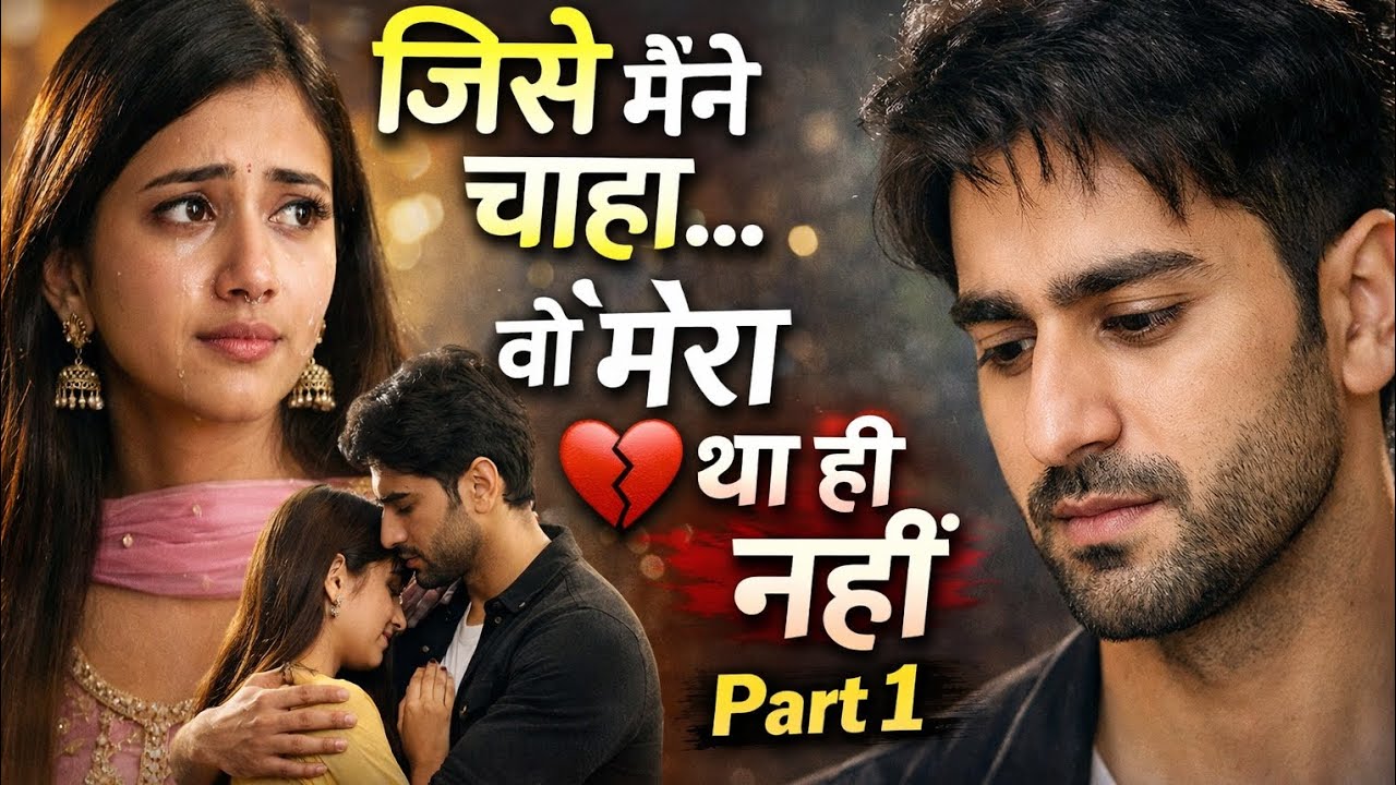 जिसे मैंने चाहा वो मेरा था ही नहीं 💔 | Emotional Love Story | Part 1 । @hindistory2436  