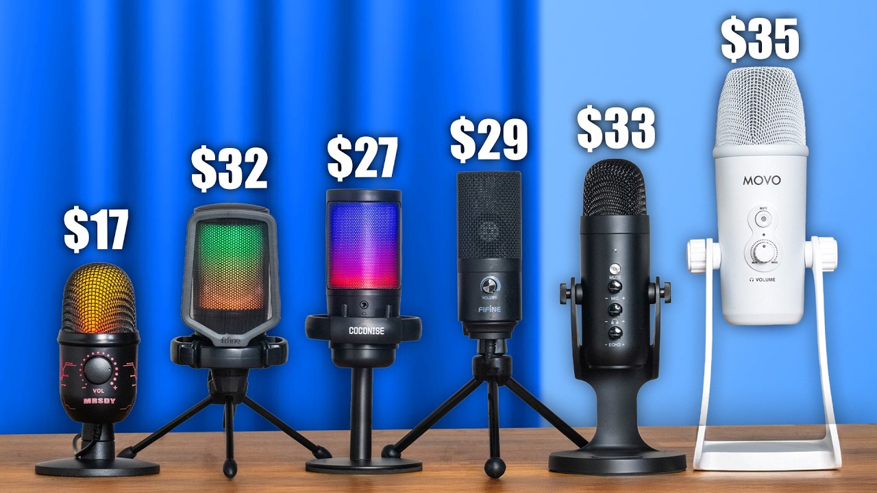 Best Budget Microphone For Gaming & Streaming Under $35