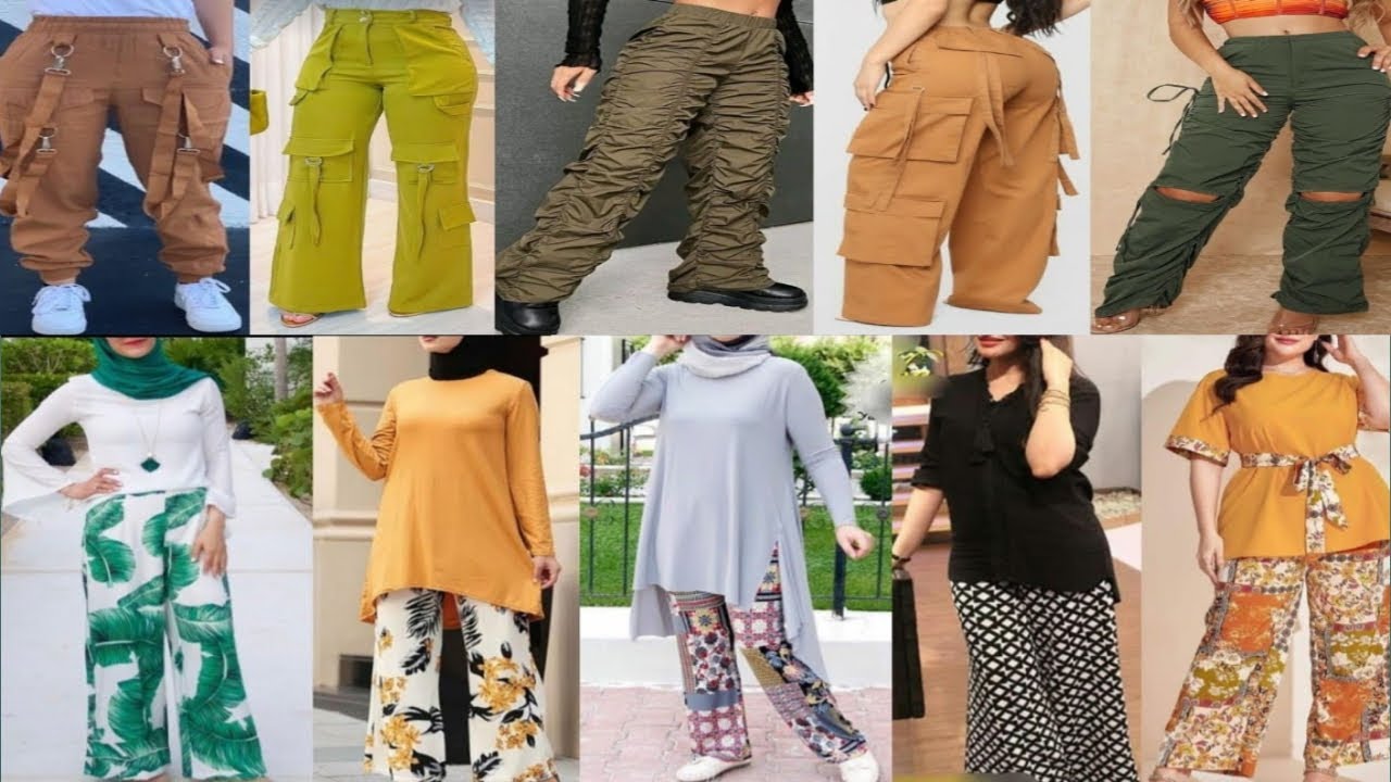 MODERN MUSLIM OUTFITS COLLECTION | JEANS FASHION OUTFITS | LATEST 2026 MODERN OUTFITS | Cargo jeans