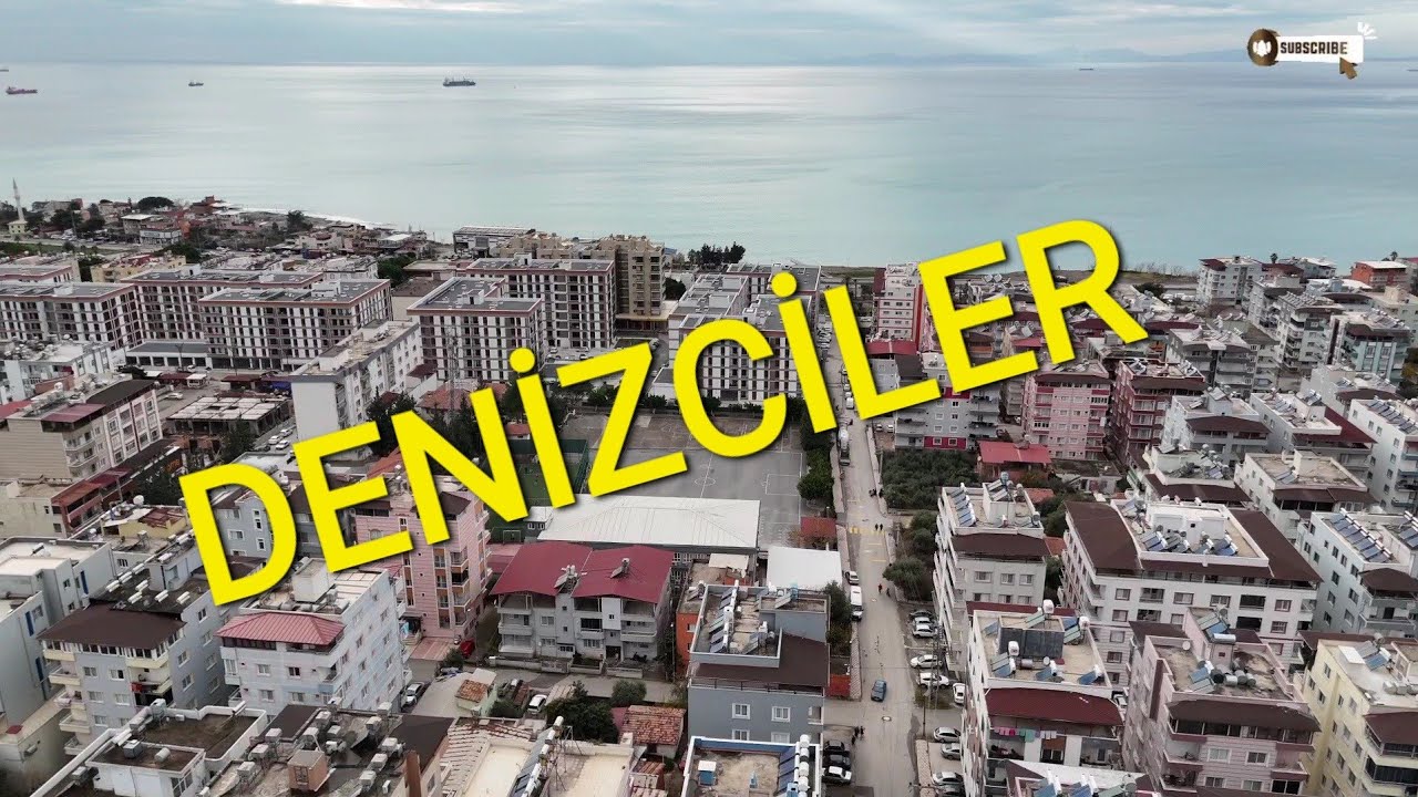 СЪЕМКИ С ДРОНА РАЙОНА ДЕНИЗЦИЛЕР В ИСКЕНДЕРУНЕ, ХАТАЙ #ISKENDERUN #DENIZCILER