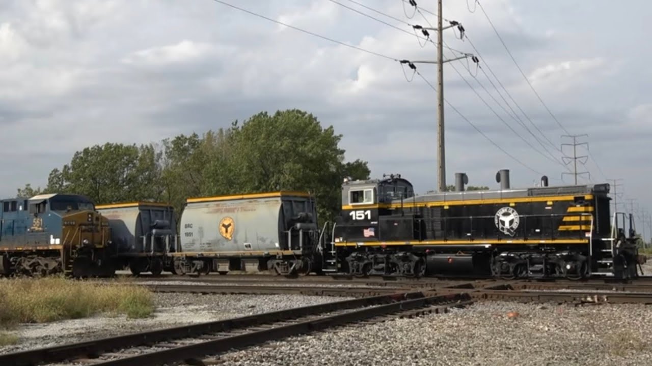CN's Lakefront Local In Hammond, IN And BRC Action At Hayford. Chicago IL.  10/02/2017
