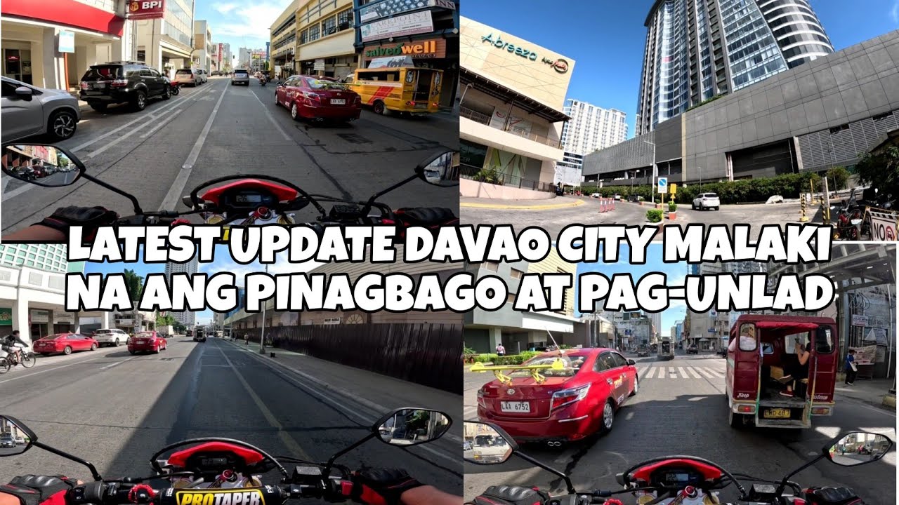 DAVAO CITY TULOY-TULOY ANG PAGBABAGO AT PAG-UNLAD.