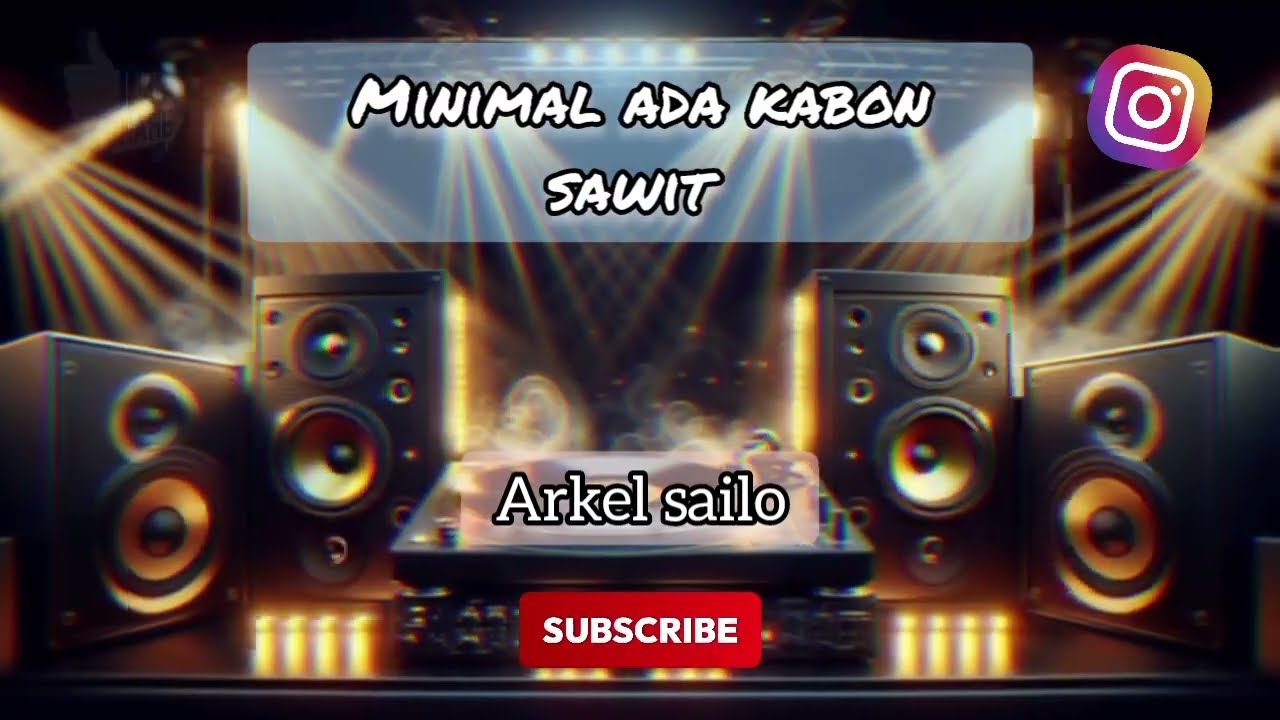 Minimal ada kabon sawit | minimal ada lahan sawit| lagu Dayak viral tiktok
