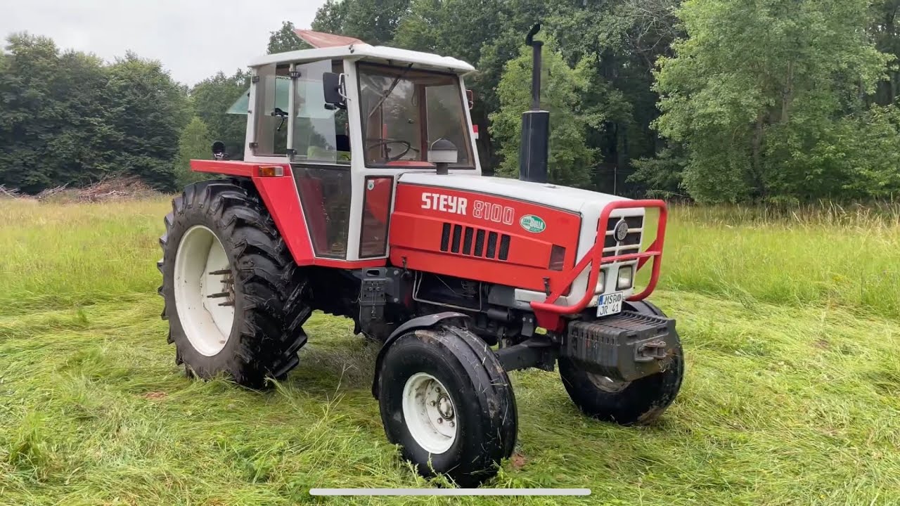 Steyr 8100 Traktor Walkaround