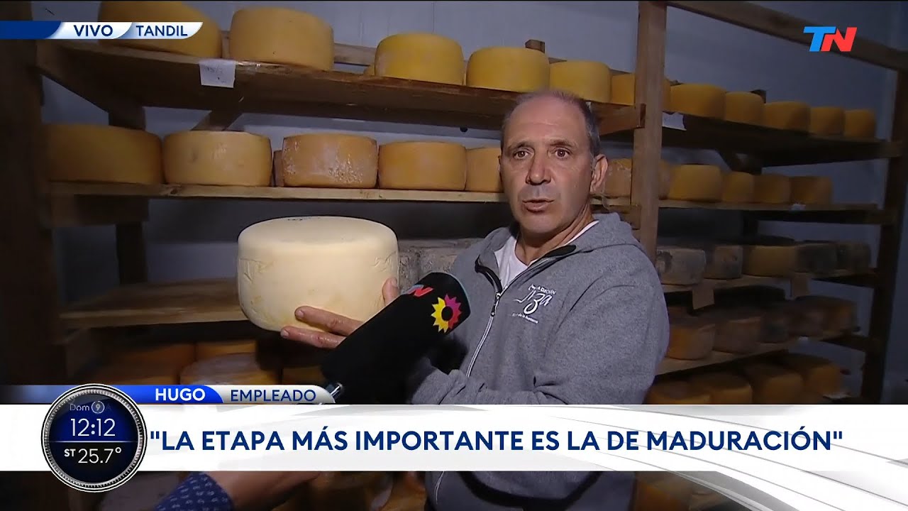 TN en TANDIL I El proceso de elaboración de quesos artesanales.