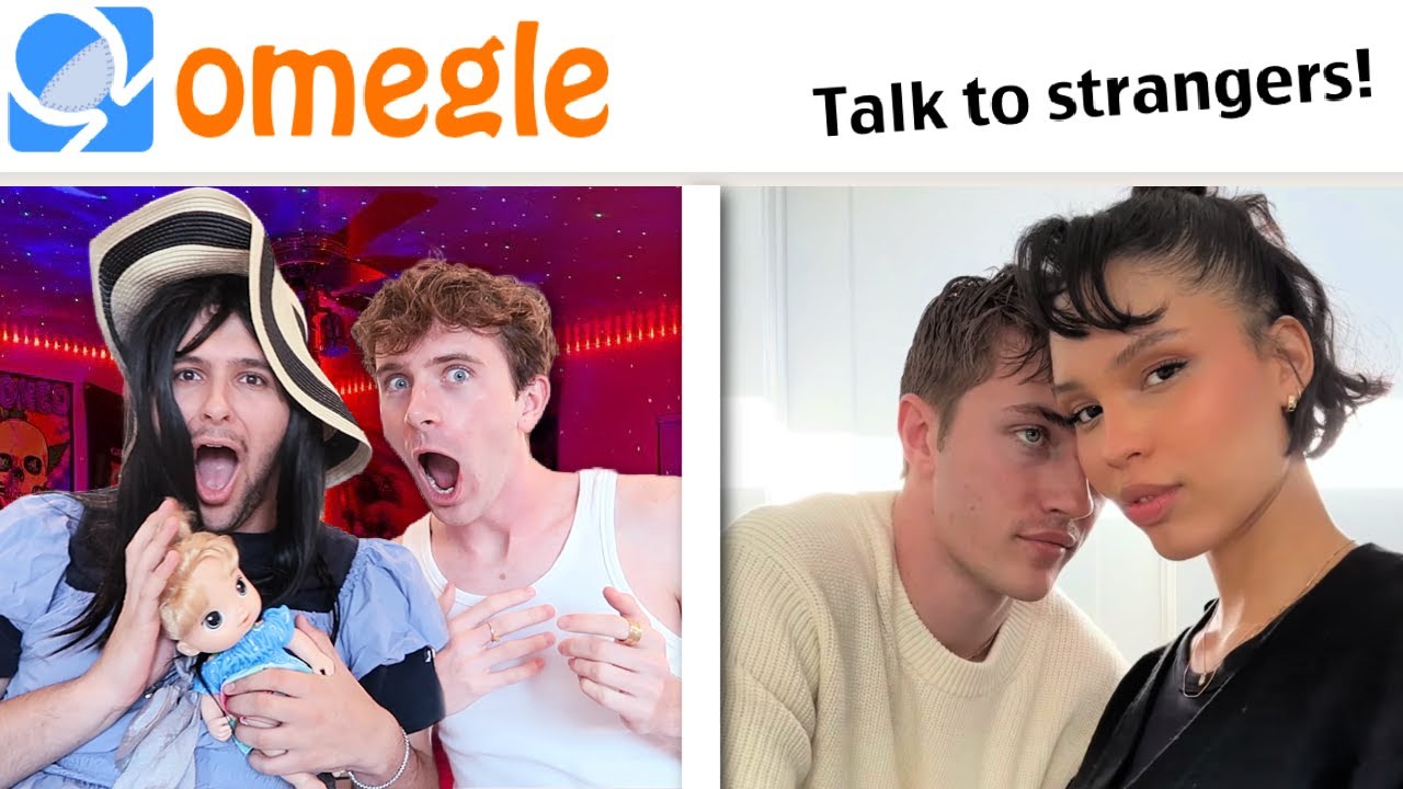 мы пошли на Omegle как НАРА СМИТ И ЛАКИ 😭