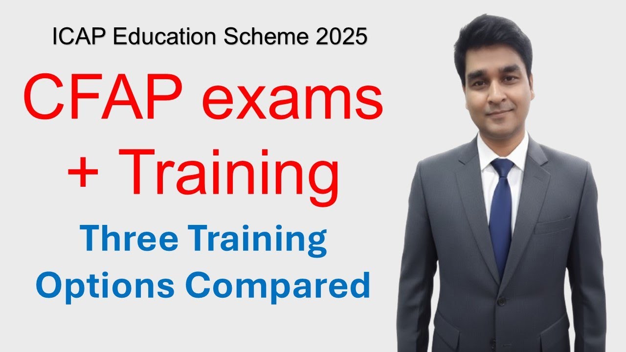 Три варианта обучения по программе ICAP Education Scheme 2025 | Что вам нужно знать! (ON050)