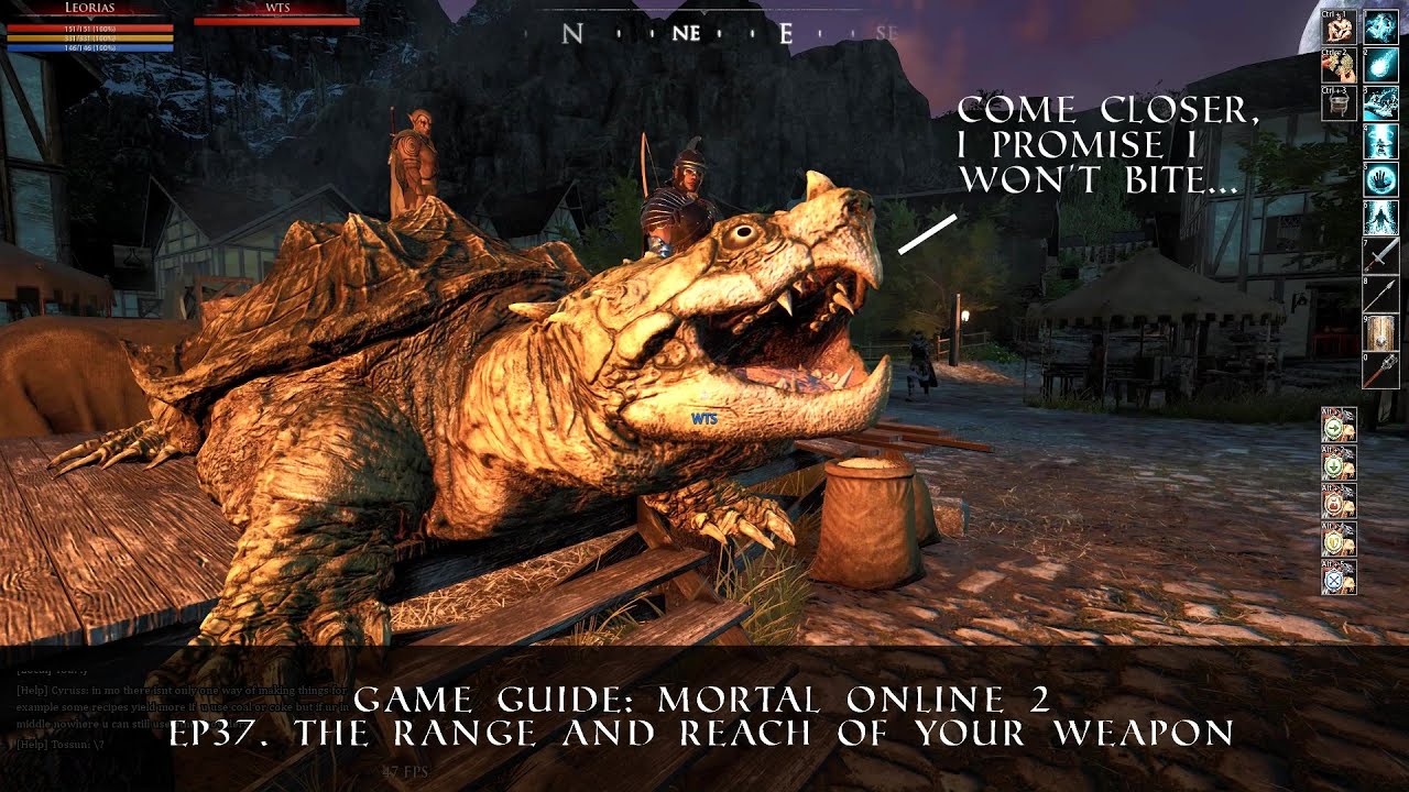 Ep37. The Range and Reach of Your Weapon | Game Guide | Mortal Online 2