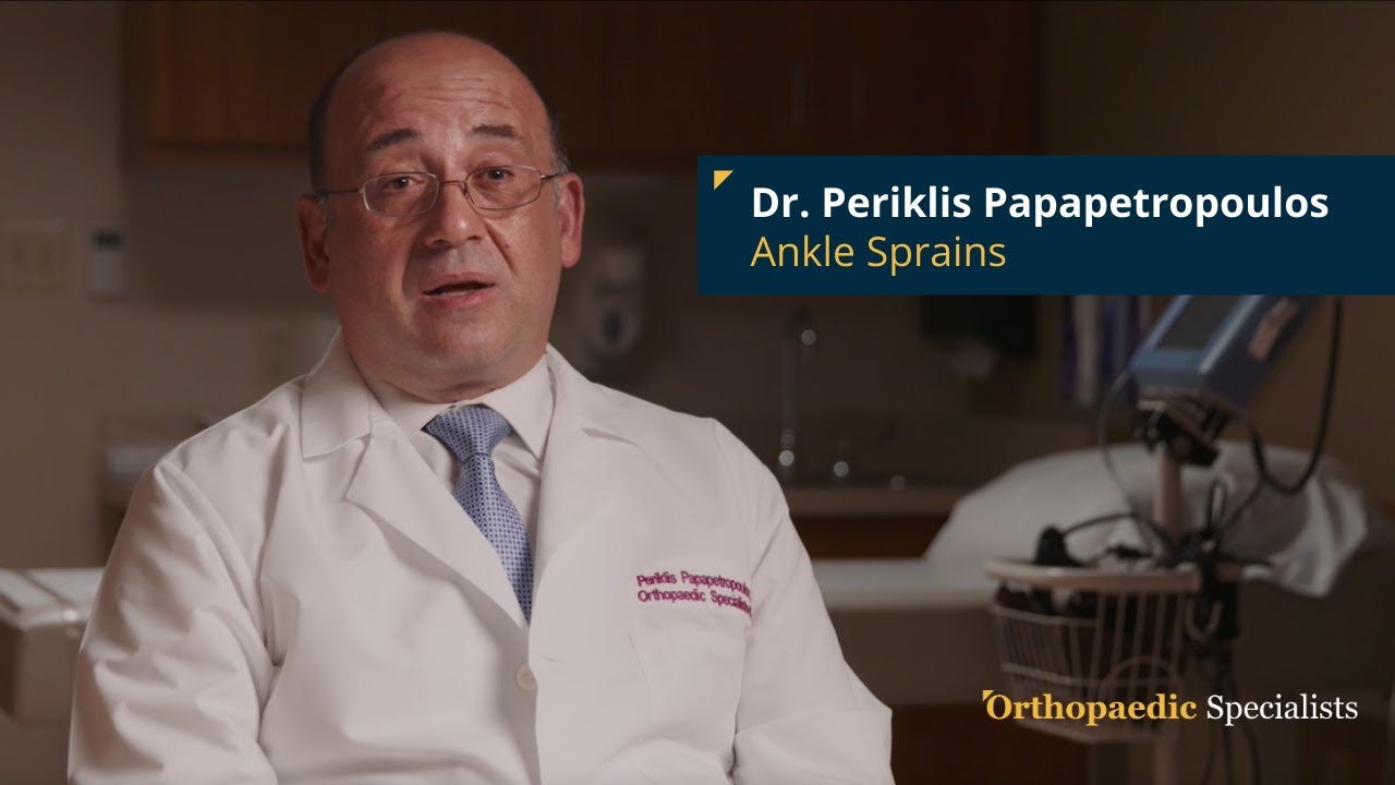 Dr. Periklis Papapetropoulos | Ankle Sprains