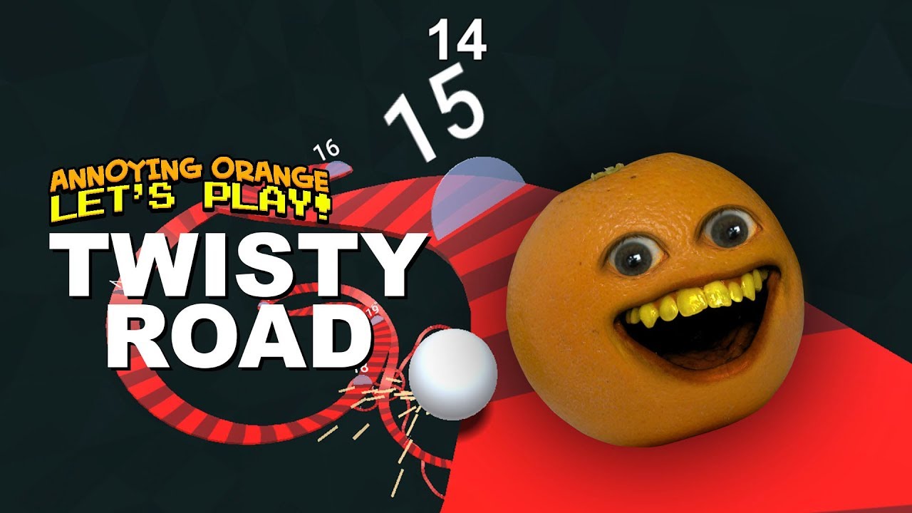 Twisty Road! [Annoying Orange Plays]