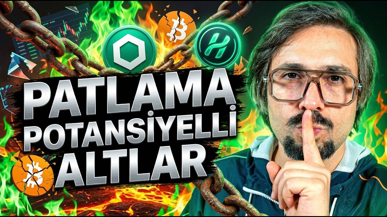ACİL! BU 2 ALTCOİN'İ G&Ouml;Z&Uuml;ME KESTİRDİM! BITCOIN'DEN SONRA POTANSİYELLİ ALTCOİN ANALİZİ! TUZAĞA D&Uuml;ŞME