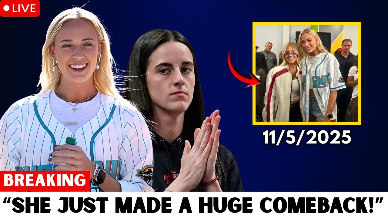 Caitlin Clark Reacts After Sophie Cunningham’s NASCAR COMEBACK Moment!