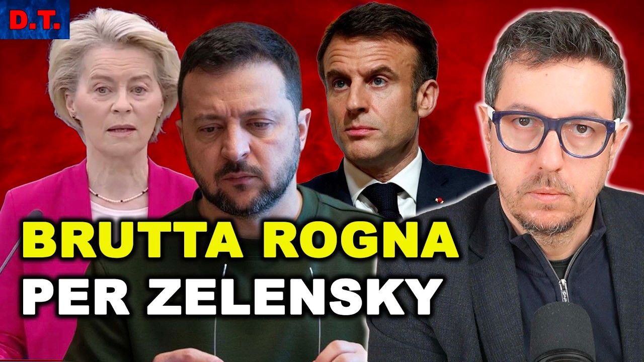 4° ANNIVERSARIO NERO PER ZELENSKY | STOP ELETTRICITÀ E 90 MILIARDI ALL'UCRAINA