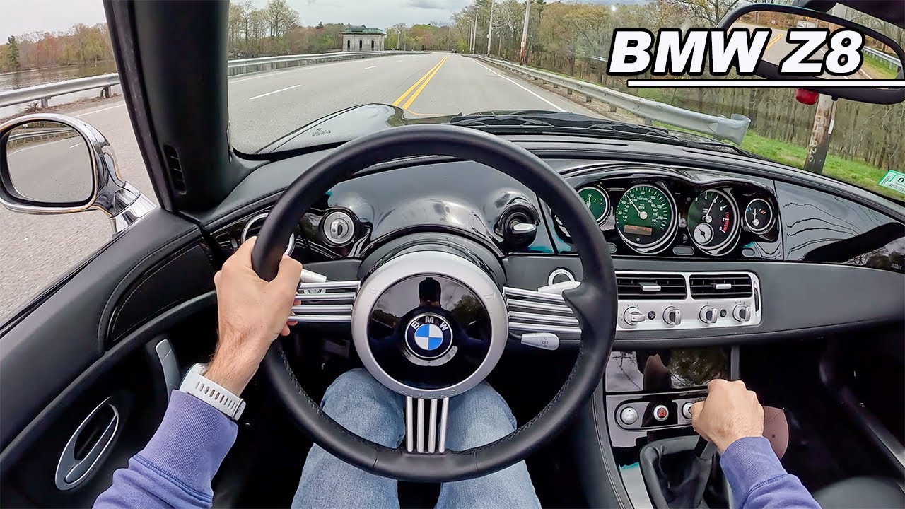 BMW Z8 2001 года — за рулём редкого немецкого родстера V8 (бинауральное аудио с камеры от первого...