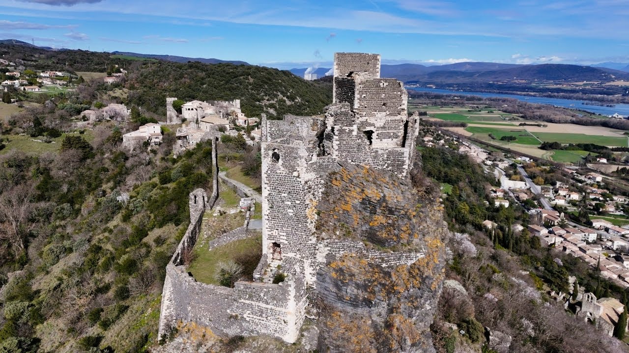 Rochemaure - Vallée du Rhône - Ardèche