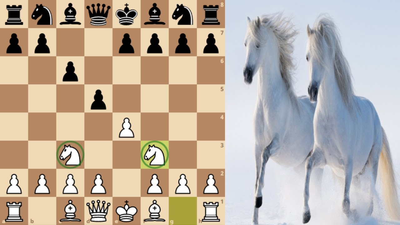 ¿Cómo Jugar contra la Defensa Caro Kann?: La Variante de los 2 Caballos [El Arma de Bobby Fischer]