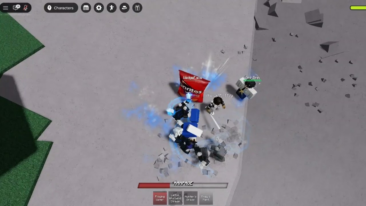 normal gameplay of the strongest battlegrounds