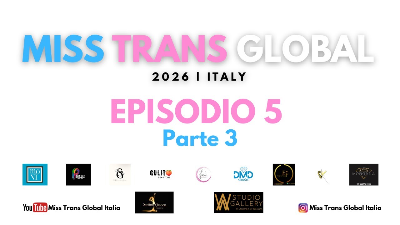 👑✨ GRANDE FINALE – MISS TRANS GLOBAL ITALIA 2026 ✨👑