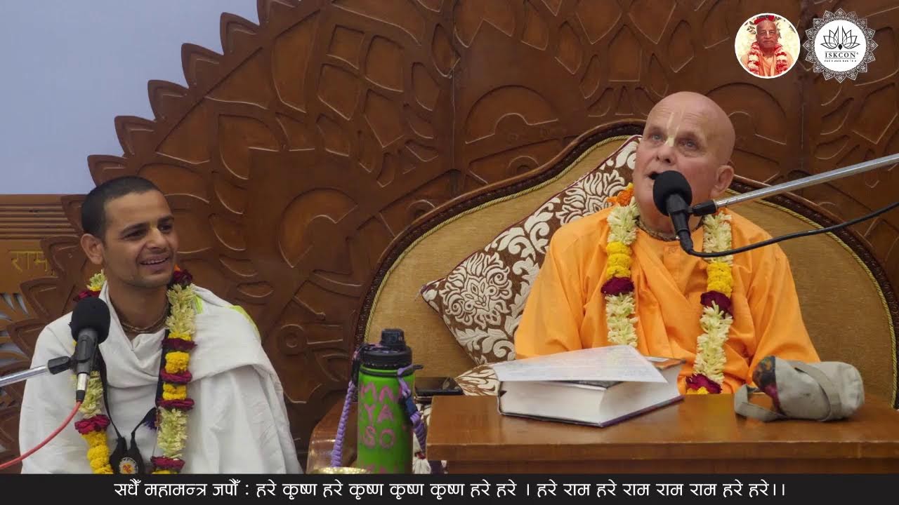 Srimad Bhagavatam class by HH Mahavishnu Swami Maharaj | SB 4.28.17