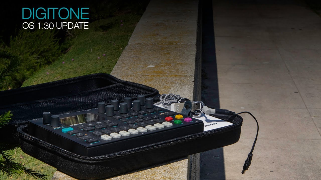 Digitone OS 1.30 Update & Step Record Tutorial