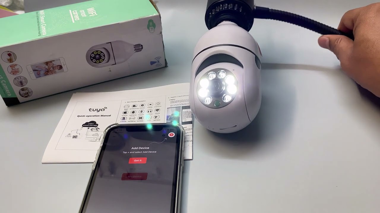 Tuya Smart app: How to add cameras to Tuya Smart app.  (shows step-by-step). #securitycamera