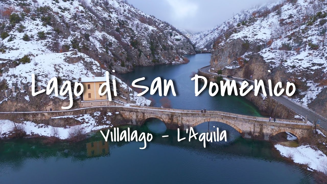 Lago di San Domenico | Villalago | L'Aquila | Italy | Drone experience