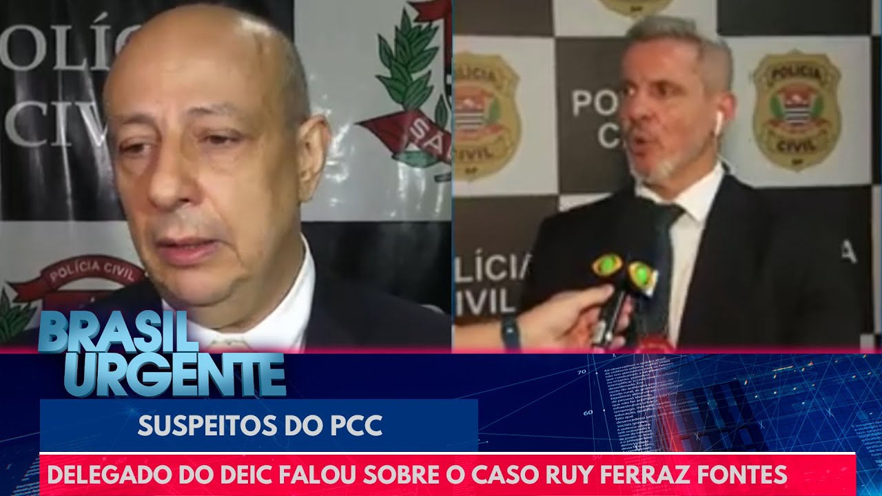 "As prisões de hoje são as que mais se aproximaram do PCC" diz delegado do DEIC | Brasil Urgente