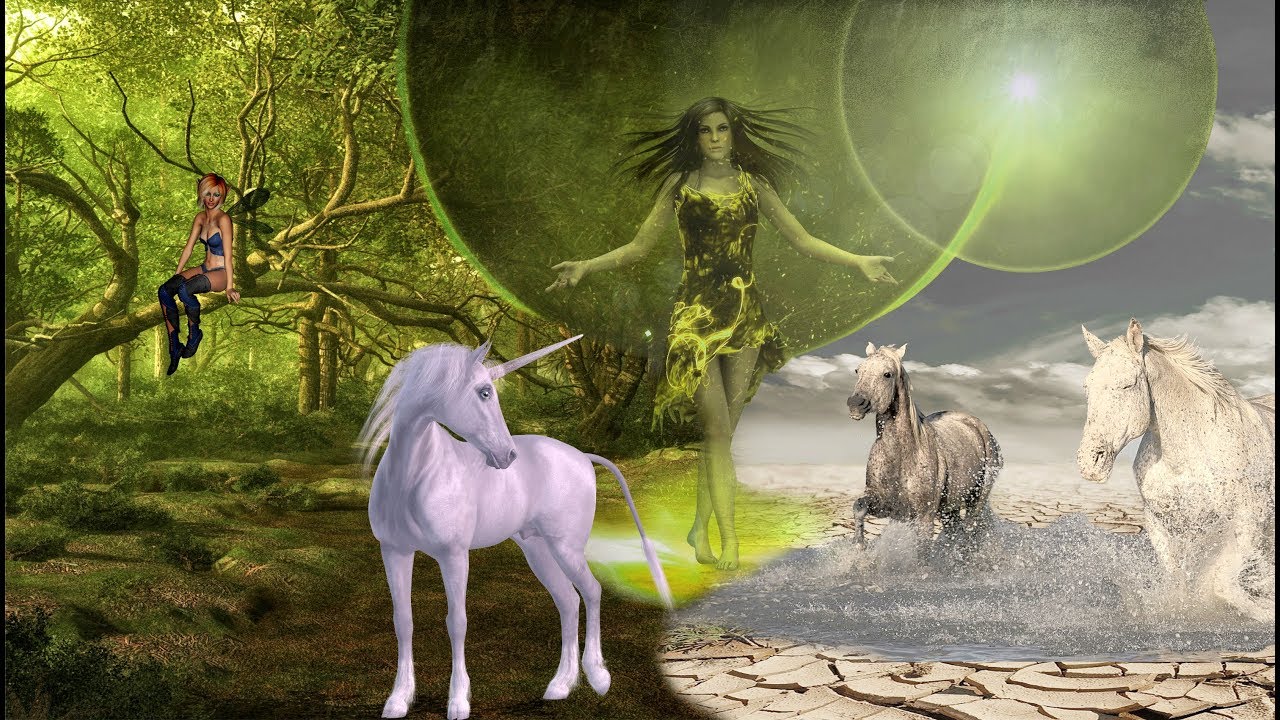Enchanted Forest Music | Peaceful Harp with Fairies, Unicorns & Mythical Creatures
