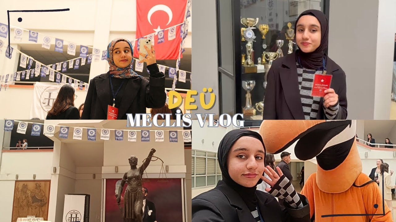 DEÜ hukuk meclis simülasyonu 👩🏻‍⚖️💌Fakültemde katıldığım ilk etkinlik!