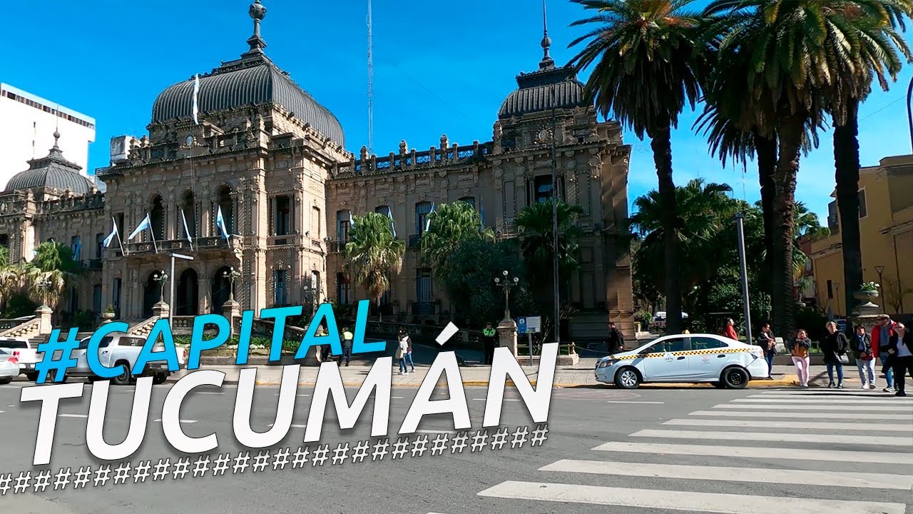 Recorriendo TUCUMÁN CAPITAL FULL CITY TOUR I ARGENTINA I 4K Walking Tour VLOG