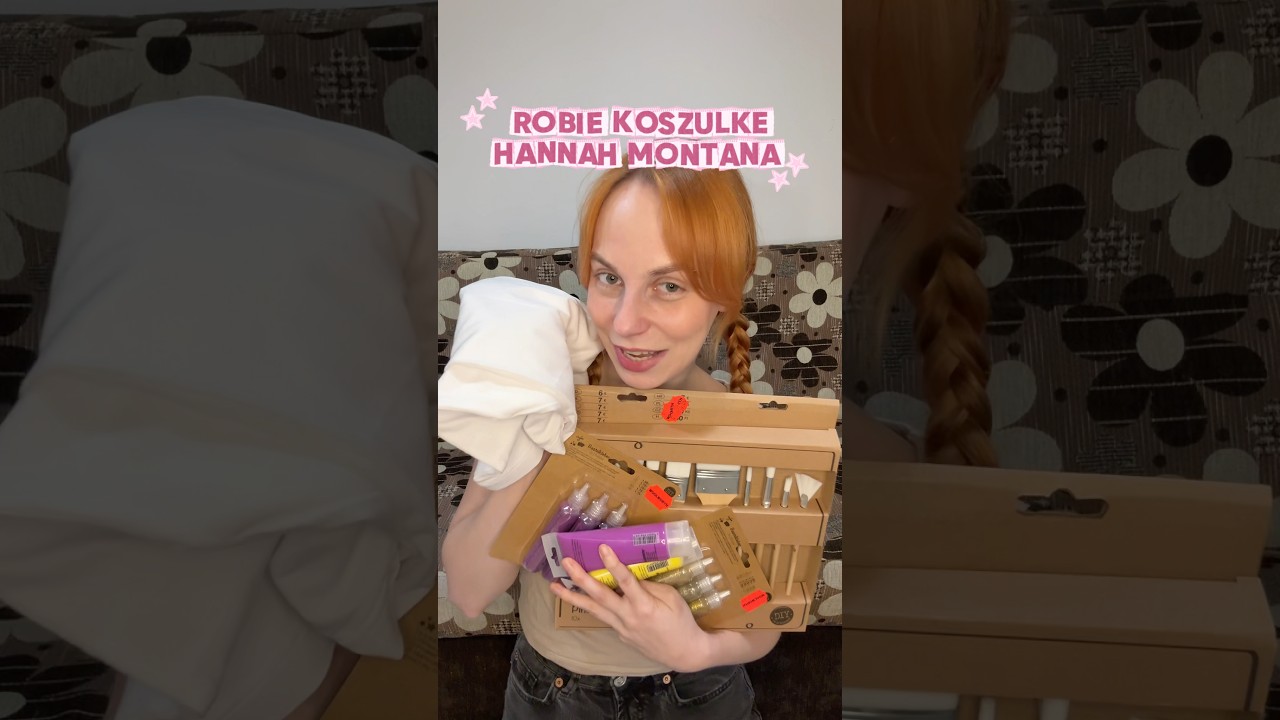 KOSZULKA NA 20LECIE HANNAH MONTANA ❤️ #shorts