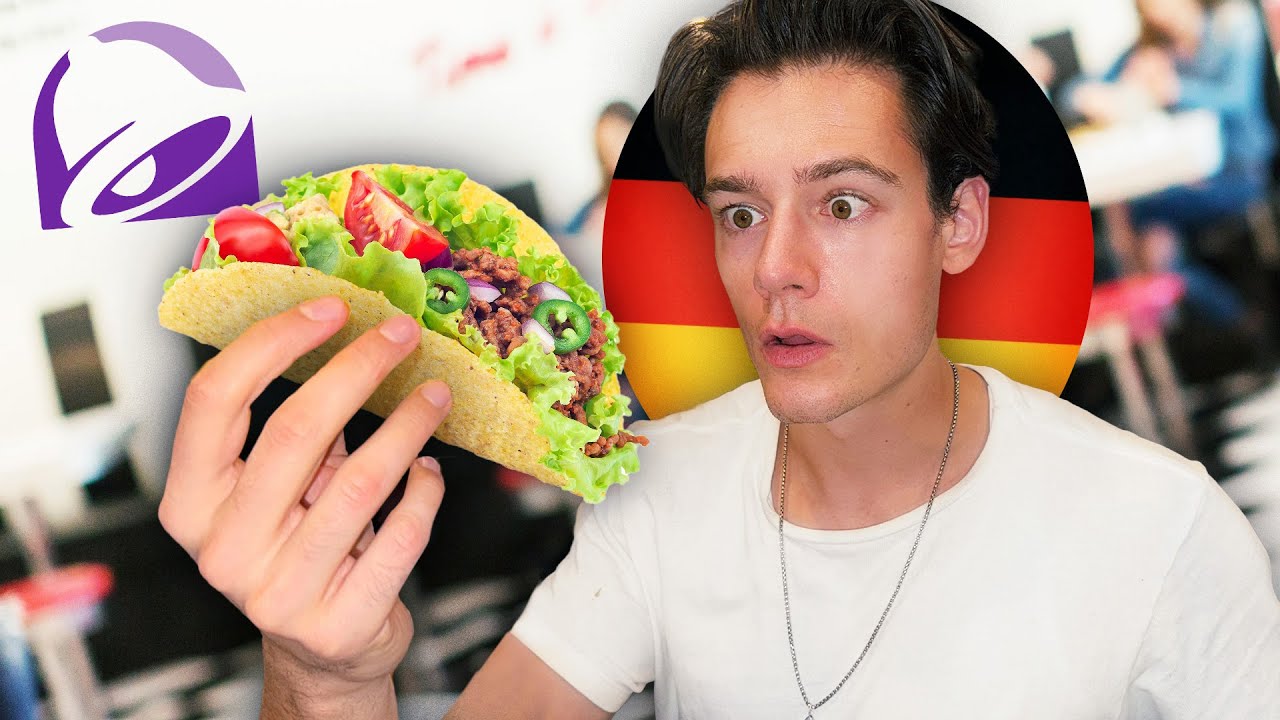 Немец впервые пробует Taco Bell
