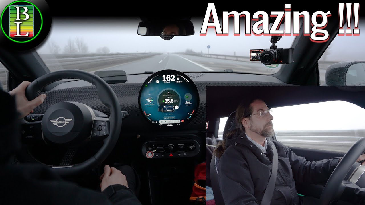 Mini Cooper E Top Speed Test 🚀 160 km/h (99mph) Consumption & Range Reality (36.6 kWh)
