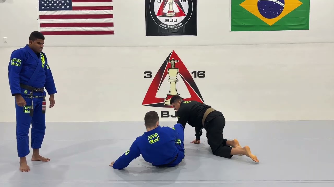 Lasso Sweep from Closed Guard | 316 BJJ Fundamentals