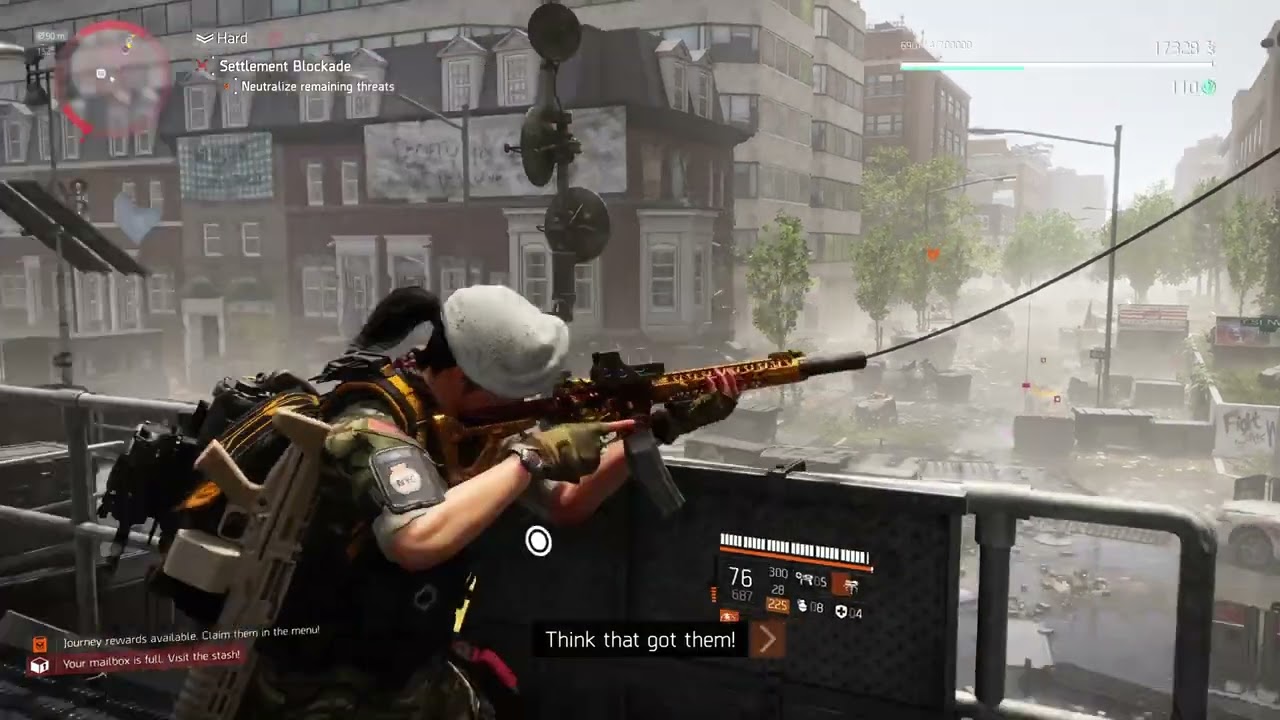 Tom Clancy's The Division® 2 - Campus settlement blockade lift in SOLO (Invaded Mission 2026 1.0)