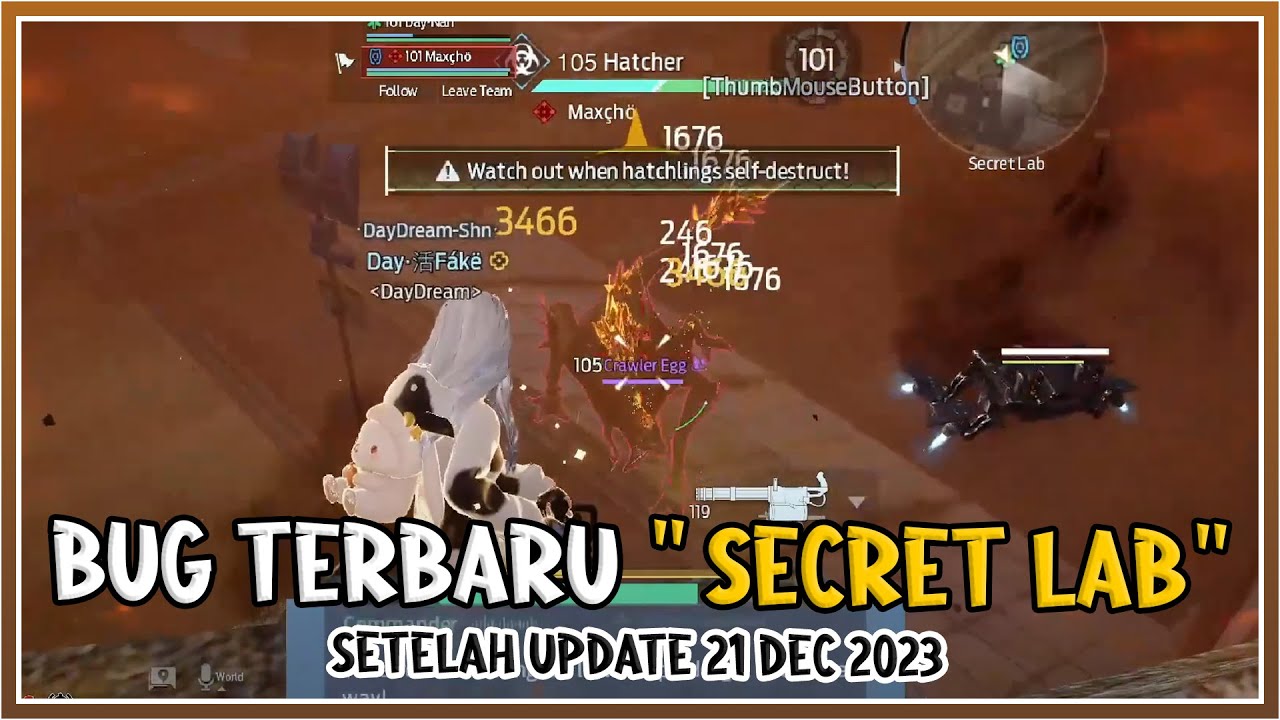 NEW BUG "SECRET LAB" AFTER UPDATE 21 DEC 2023 | UNDAWN
