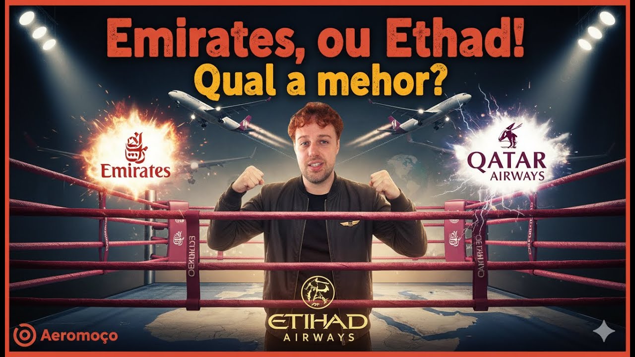 QATAR x EMIRATES x ETIHAD: Qual PAGA MELHOR em 2025? 💰 | Trabalhar no Oriente M&eacute;dio